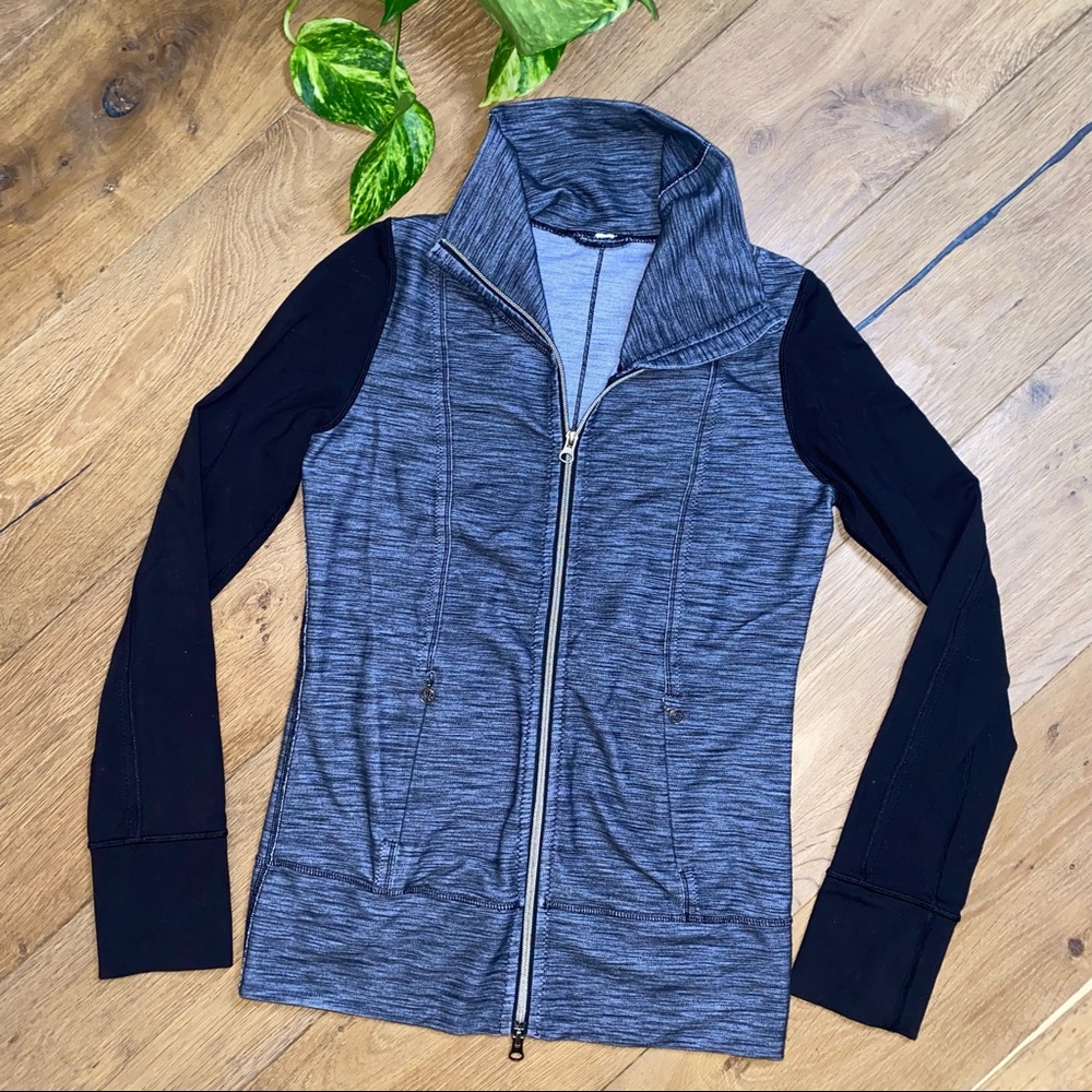 Lululemon Daily Yoga Track Jacket Zip Up
